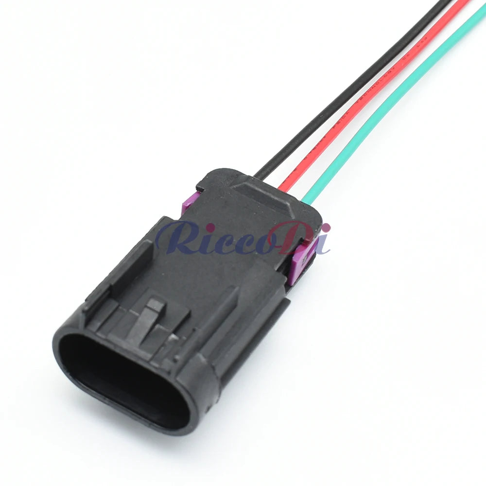 3-Way Automotive Fuel Sensor Sealed Connector Socket 15326808 13519047 15326813