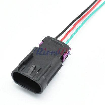 3-Way Automotive Fuel Sensor Sealed Connector Socket 15326808 13519047 15326813