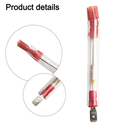 For Mobile Home As Shown RV Water Heater Fuse Thermal Fuse Replacement Manual Measurement Metal Thermal Fuse Reliable Fuse