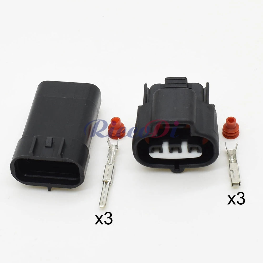3-Pin 2.2mm Waterproof VSS & MAP Sensor Connector 6189-0099 90980-10841 DJ7035C-2.2 Toyota 1JZ 2JZ