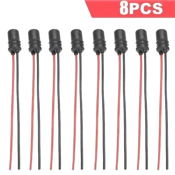 T10 W5W Dashboard Light Bulb Socket Rubber Lamp Holder Connector 16/1PCS