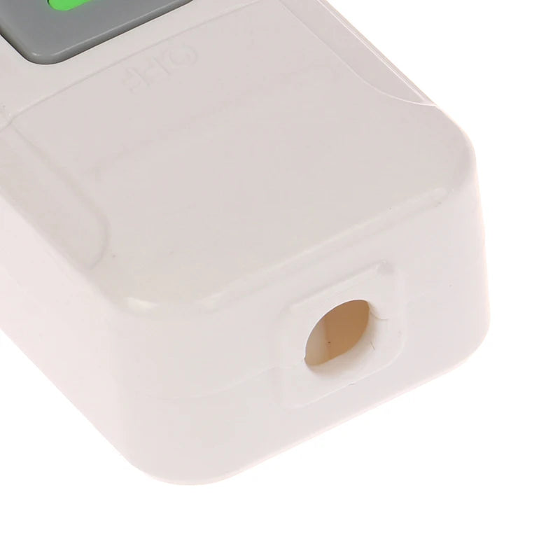 Inline On/Off Push Button Switch for Table Lamp — White Cord Switch, 1/2/3pcs