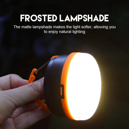 Portable LED Camping Light 3 Lighting Modes Use 3*AAA Battery Camp Lamp For Outdoor Waterproof Camping Hiking Emergency Lantern