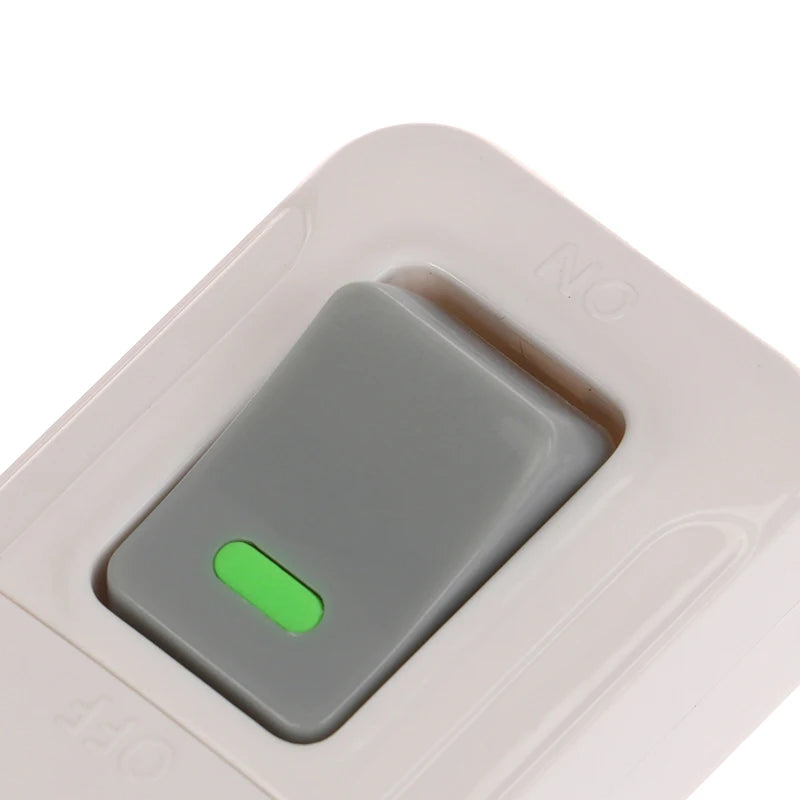 Inline On/Off Push Button Switch for Table Lamp — White Cord Switch, 1/2/3pcs