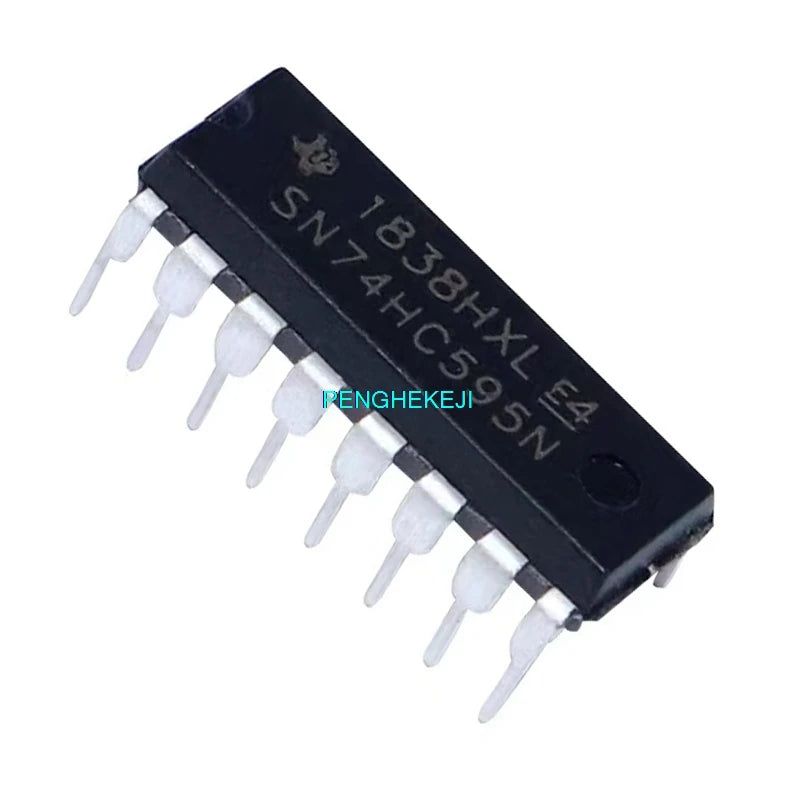 5PCS SN74HC595N DIP-16 Logic Shift Register IC 74HC595