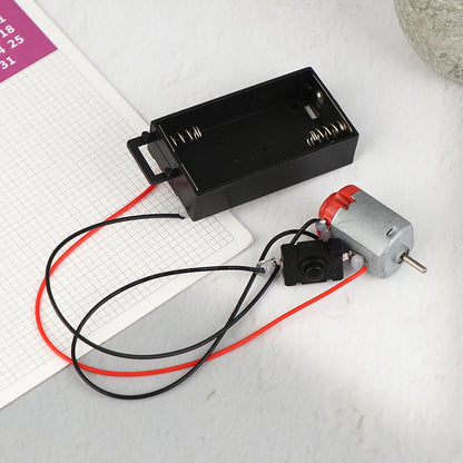 130 Motor Kit with Battery Case & Switch 16500RPM DIY Electronic Motor Kit
