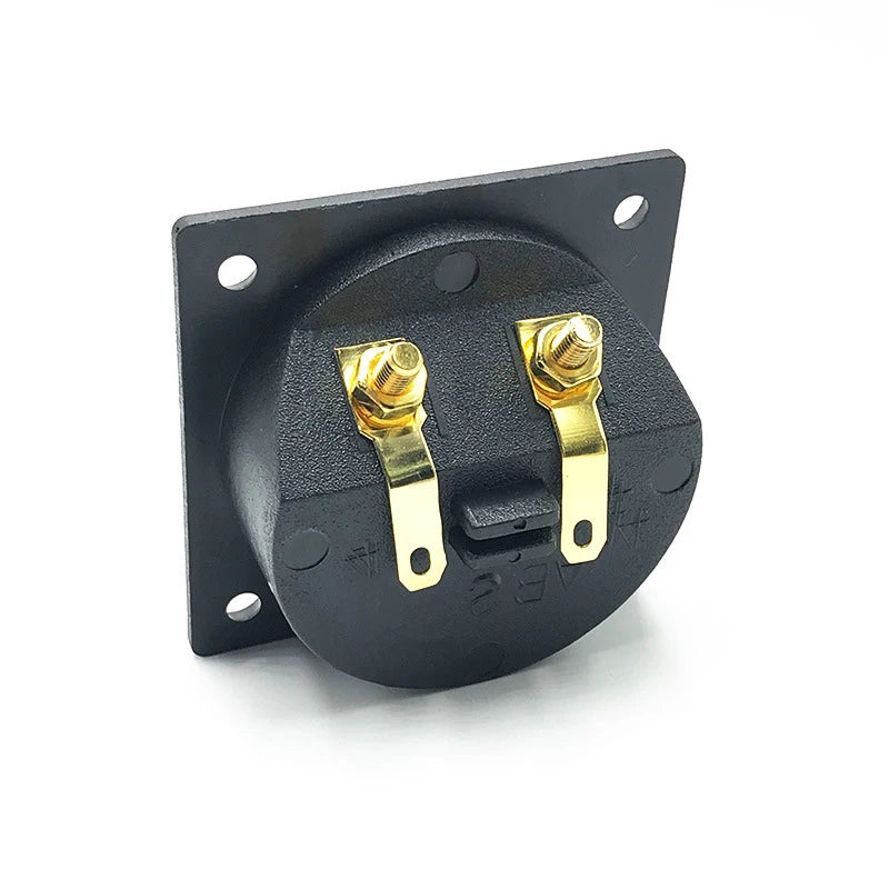 New Car Stereo Ser Box Terminal Round Spring Cup Connector Subwoofer Plug Ser Terminal Cup Round Spring Cup Subwoofer Plug