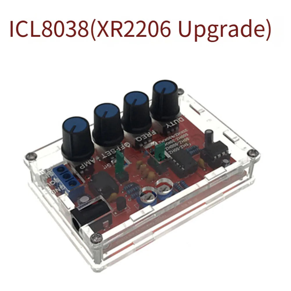 Professional Level Signal Generator DIY Kit featuring ICL8038 for Creating Sine Triangle and Square Waves Easily
