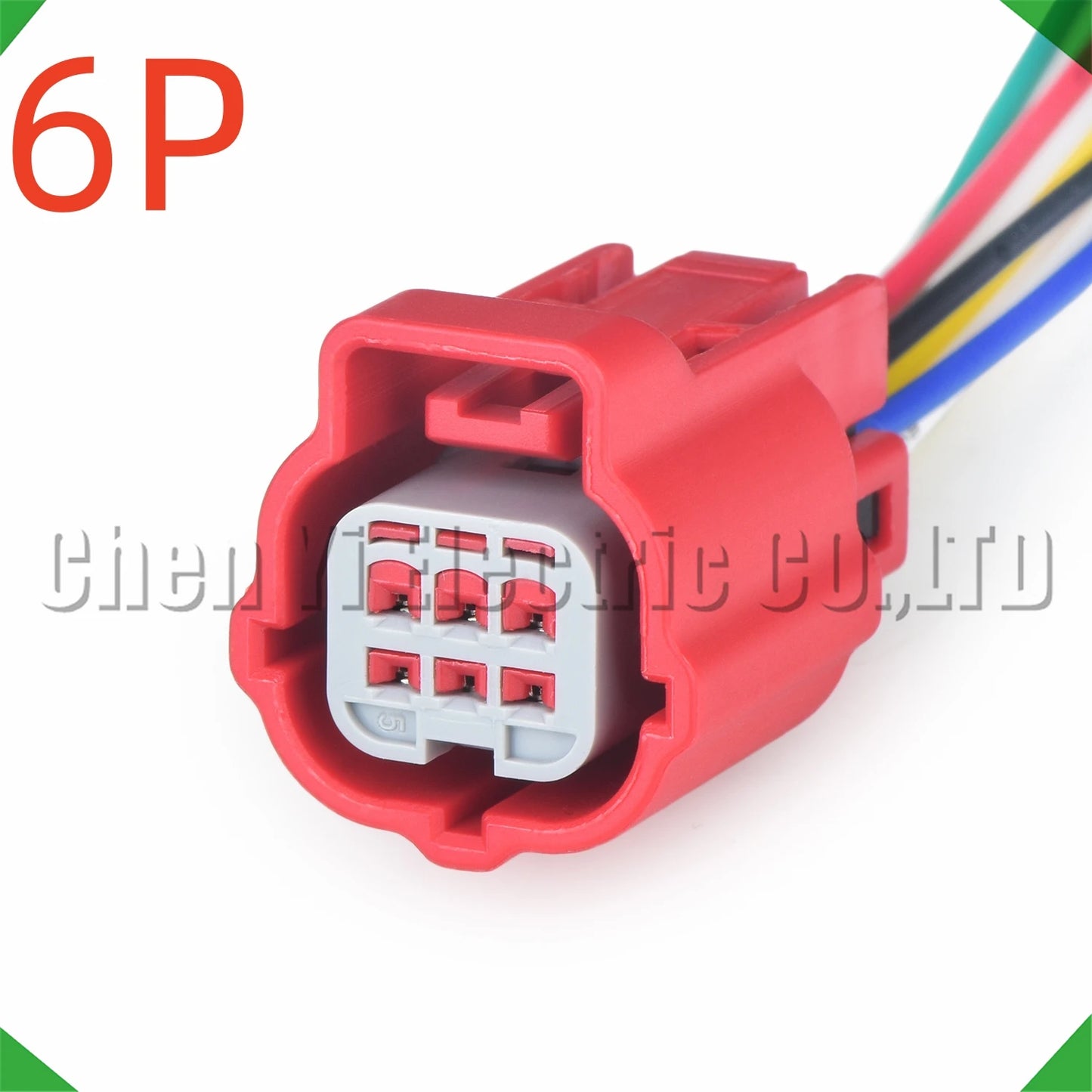 6 Pin OBD Connector 7289-9553-30 LED Fog Plug for Harley Honda