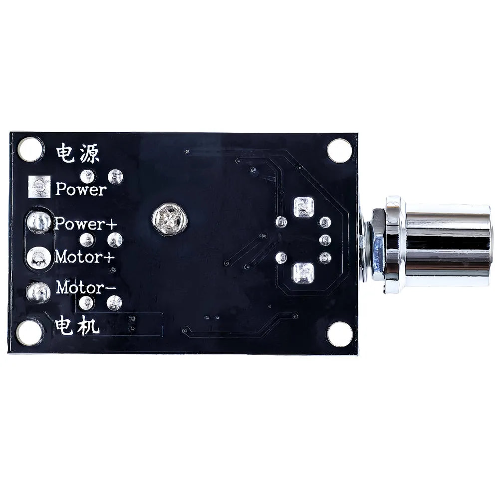 PWM DC Motor Speed Controller Regulator 6V-28V 3A 80W Adjustable with Potentiometer Switch
