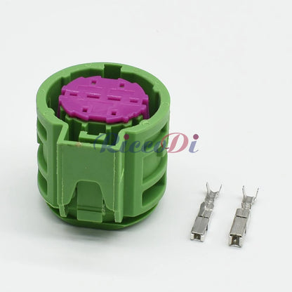 13606031X Automotive 8-Pin AC Assembly Headlight Connector — Female Male Wire Harness for Fiat 500X / Pendor / Feiyue
