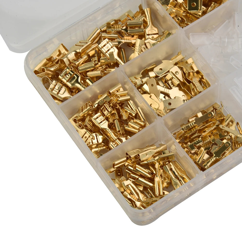 The Perfect Solution for All Your Electrical Connection Needs 315 Piece Spade Lugs Electrical Wire Terminal Set