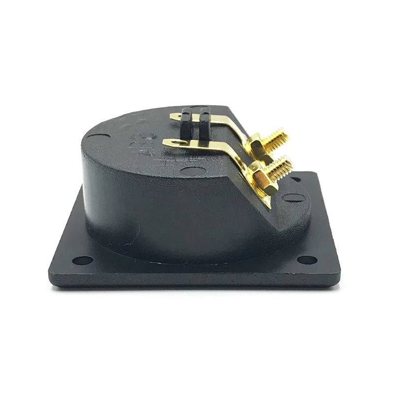 New Car Stereo Ser Box Terminal Round Spring Cup Connector Subwoofer Plug Ser Terminal Cup Round Spring Cup Subwoofer Plug