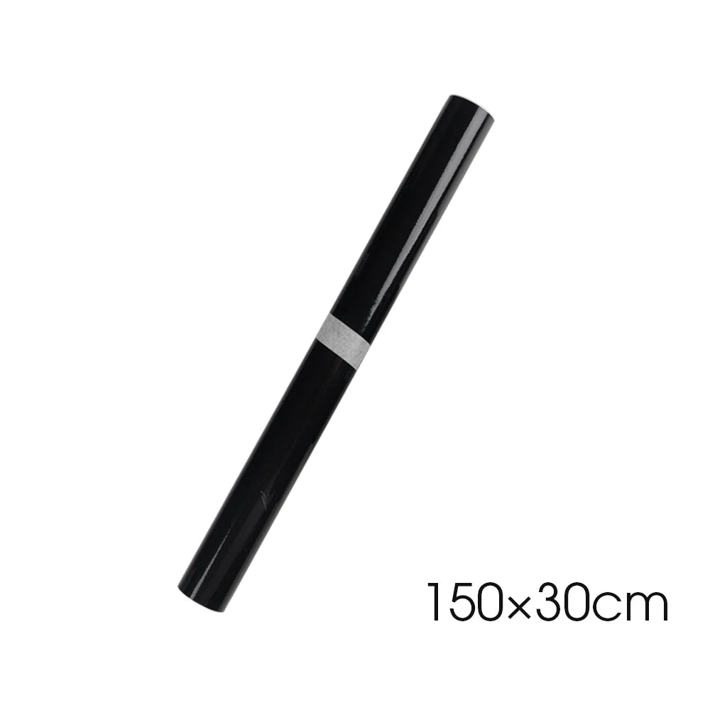 Car Glossy Black Sticker Waterproof Air Release DIY Stickers Car on The Hood Adhesive Vinyl for Auto Motorcycle Body Stickers