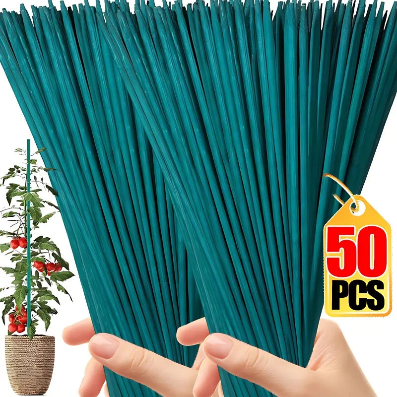 Plant Support Sticks Canes Bamboo Plants Stakes Potted Plants Tomato Sticks Supports Flower Sticks Climbing Plant Garden Tools