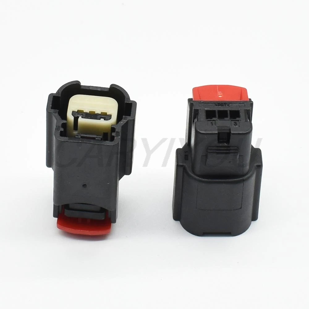 3 Pin Car Reversing Radar Sensor Female Connector Plug DJ70330A-1-21 Automotive Parking Sensor Socket