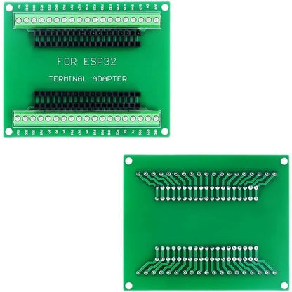 ESP-WROOM-32 ESP32 Microcontroller Development Board 38-Pin Narrow GPIO Breakout Expansion Module