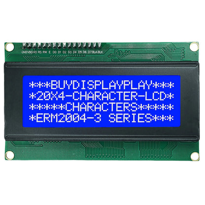 LCD2004A 20x4 Character I2C LCD Display Module HD44780 with Serial Interface Adapter Blue Green Screen for Arduino Projects
