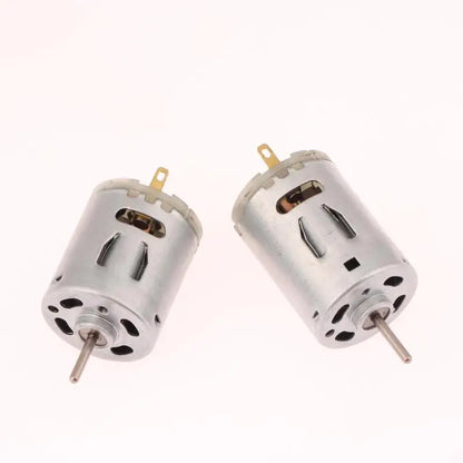 New 1pc DIY Toy Fan Mini Micro Motor For Hair Dryer DC Motor 12V 365 385 High Speed Carbon Brush Electric Motor