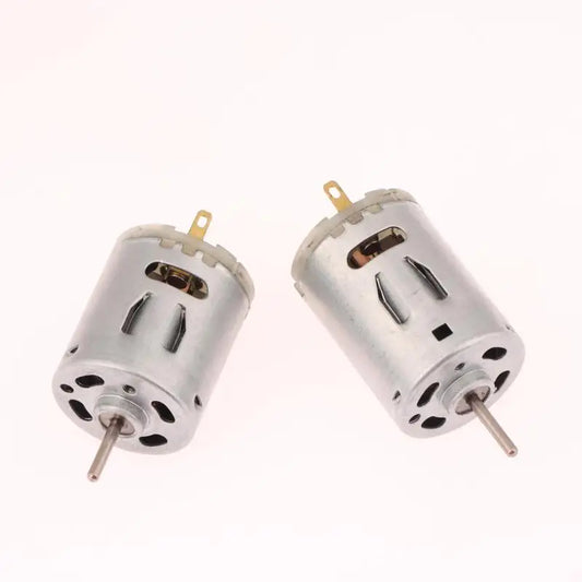 New 1pc DIY Toy Fan Mini Micro Motor For Hair Dryer DC Motor 12V 365 385 High Speed Carbon Brush Electric Motor