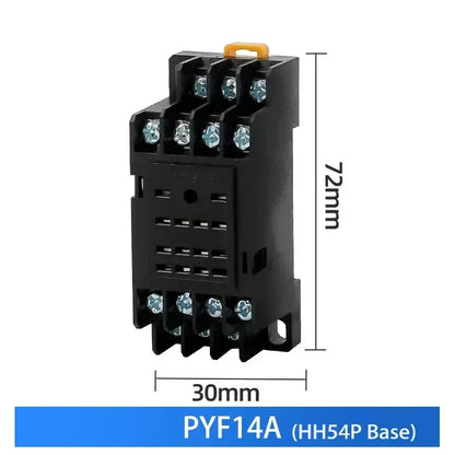 HH52P HH53P HH54P HH62P HH63P HH64P Miniature Control Relays Bulk Pack AC12V DC24V AC220V Small Intermediate Power Relay Module