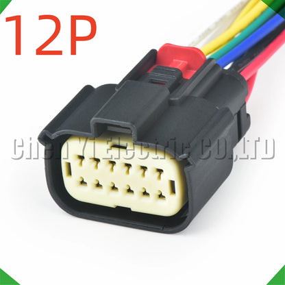 12 Pin Headlight Connector 33472-1206 33472-1207 For GM