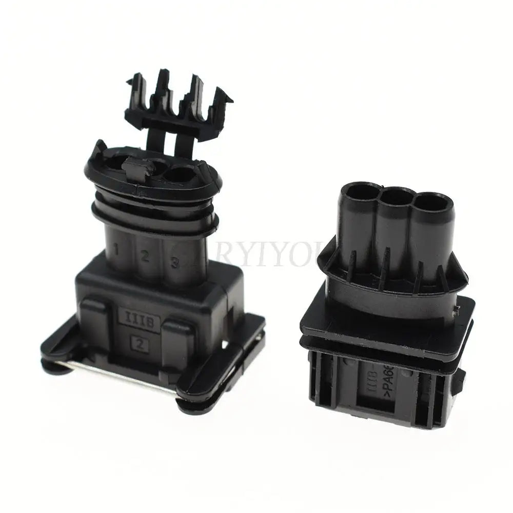 3-Pin EFI Waterproof Fuel Injector Connector 282191-1 282729-1 EV1 DJ7035Y-3.5 PA66 Bosch