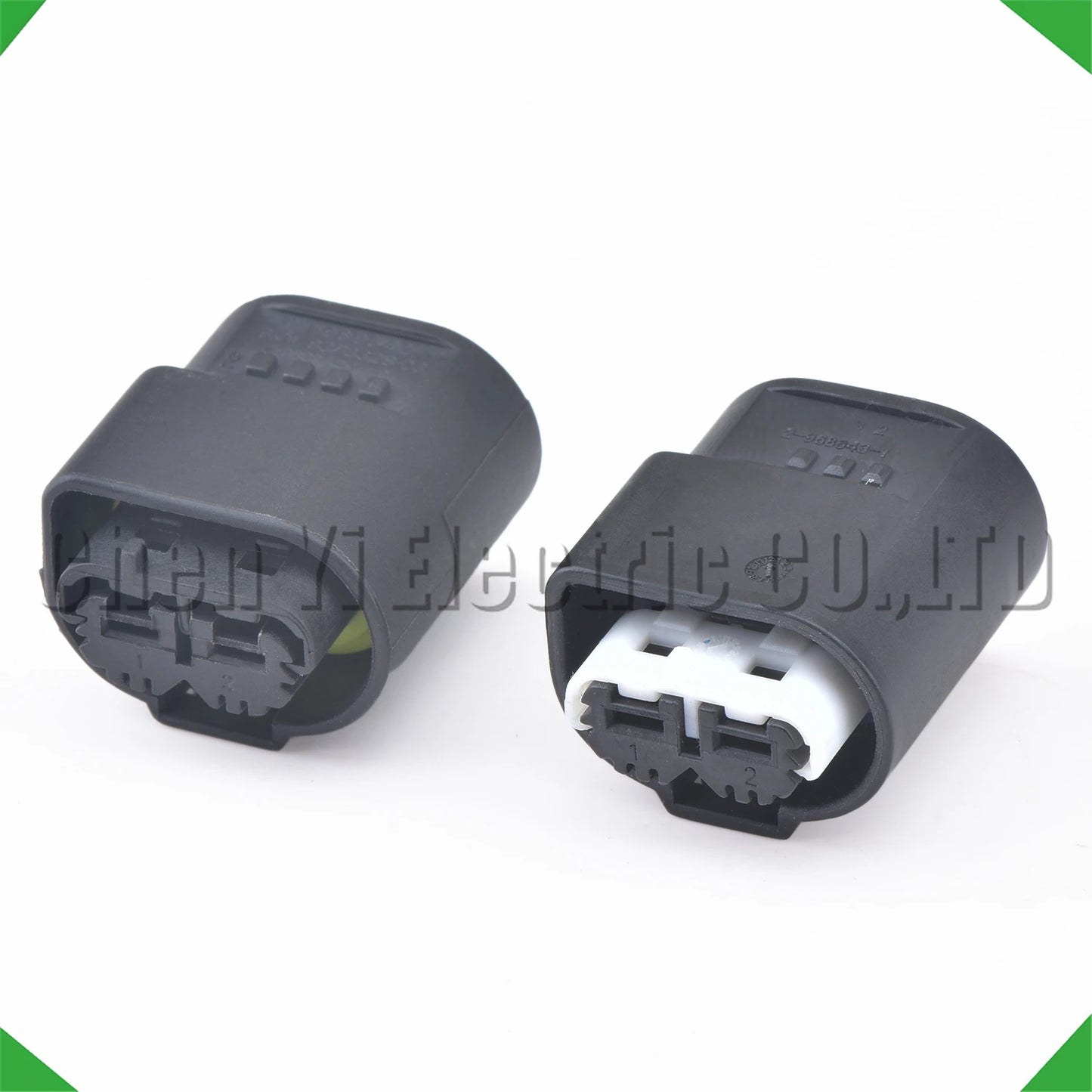 2 Pin Waterproof Fog Lamp Connector 1-968642-1 1968643-1 2-968642-1 16AWG 15cm