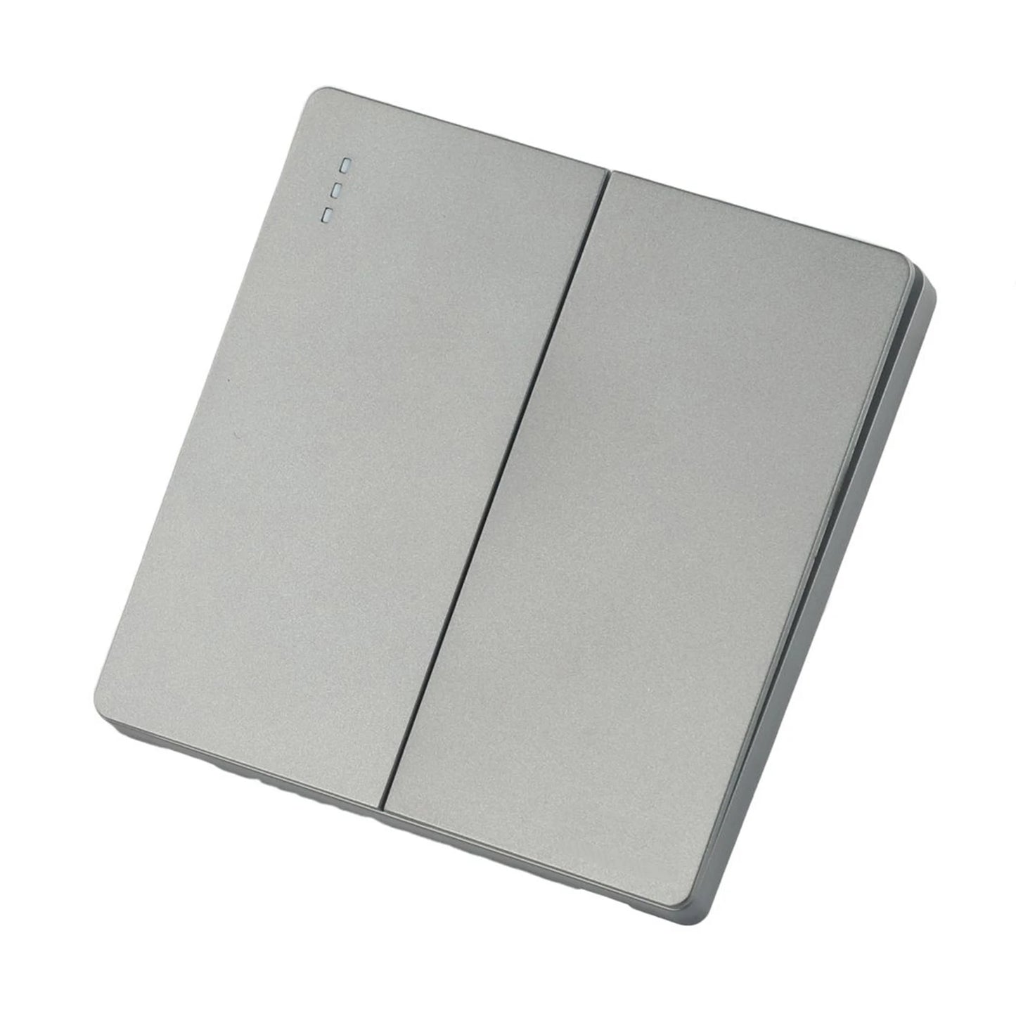 None Gray Button Switch Switches 1 2 3 Gang 86mm Flame Frameless PC Material Push Retardant Rocker Switch None