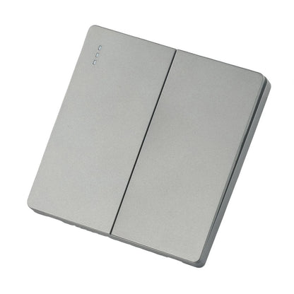 None Gray Button Switch Switches 1 2 3 Gang 86mm Flame Frameless PC Material Push Retardant Rocker Switch None