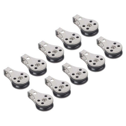 Gear Outdoor Pulley Set Stainless Steel Stainless Steel Pulleys Rust Resistant Material Smooth Operation System