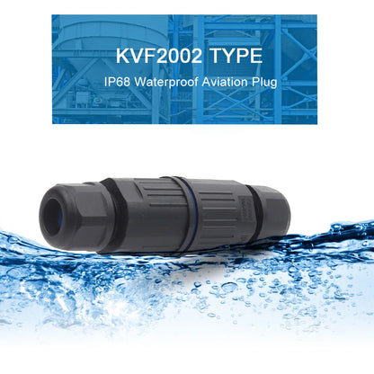 IP68 Waterproof Electrical Cable Connector 3 Way Junction Box Outdoor Wire Connector with Replaceable Lever Wire