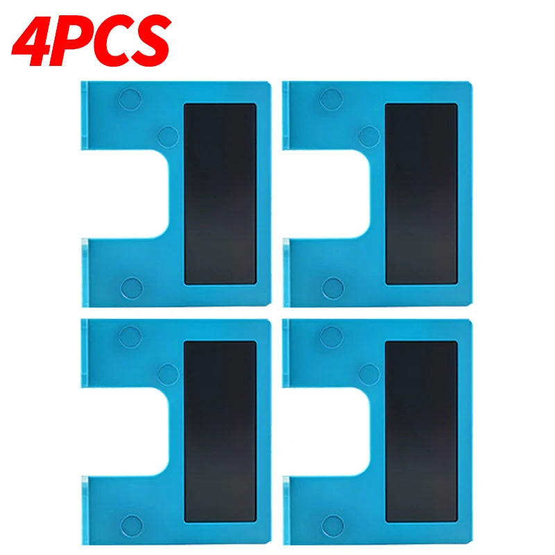 10/1Pcs Hinge Quick Installation Assistant Door Panel Gap Quick Adjustment Magnetic Cabinet Door Hinge Installation Fixed Plate