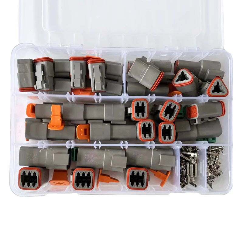 Deutsch DT Series Waterproof Connector Kit with Pins DT06-2/3/4/6S DT04-2/3/4/6P