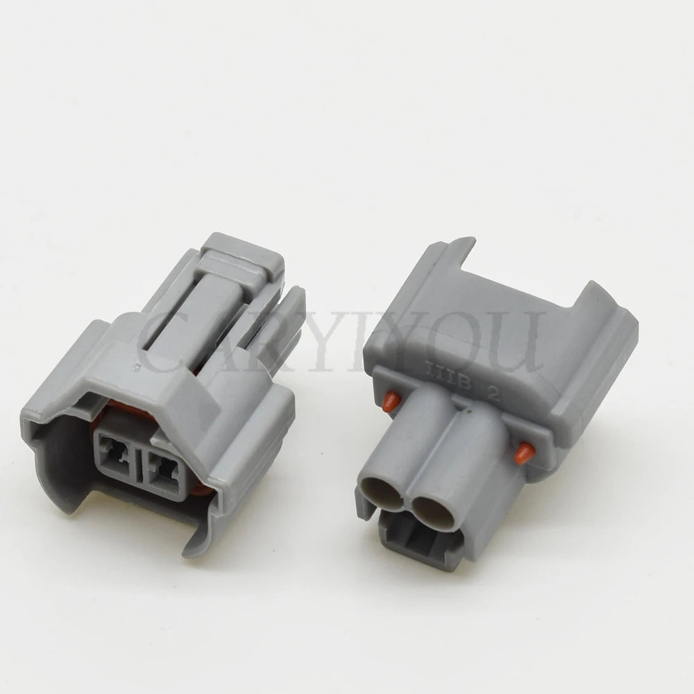 2 Pin Male Female Automotive Fuel Injector Connector EV1 EV6 Wire Plug 6189-0060 / 6180-2405