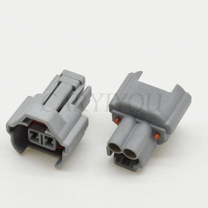 2 Pin Male Female Automotive Fuel Injector Connector EV1 EV6 Wire Plug 6189-0060 / 6180-2405