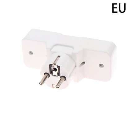 UK/EU Plug Adapter with Switch Universal Extension Socket 10A 250V