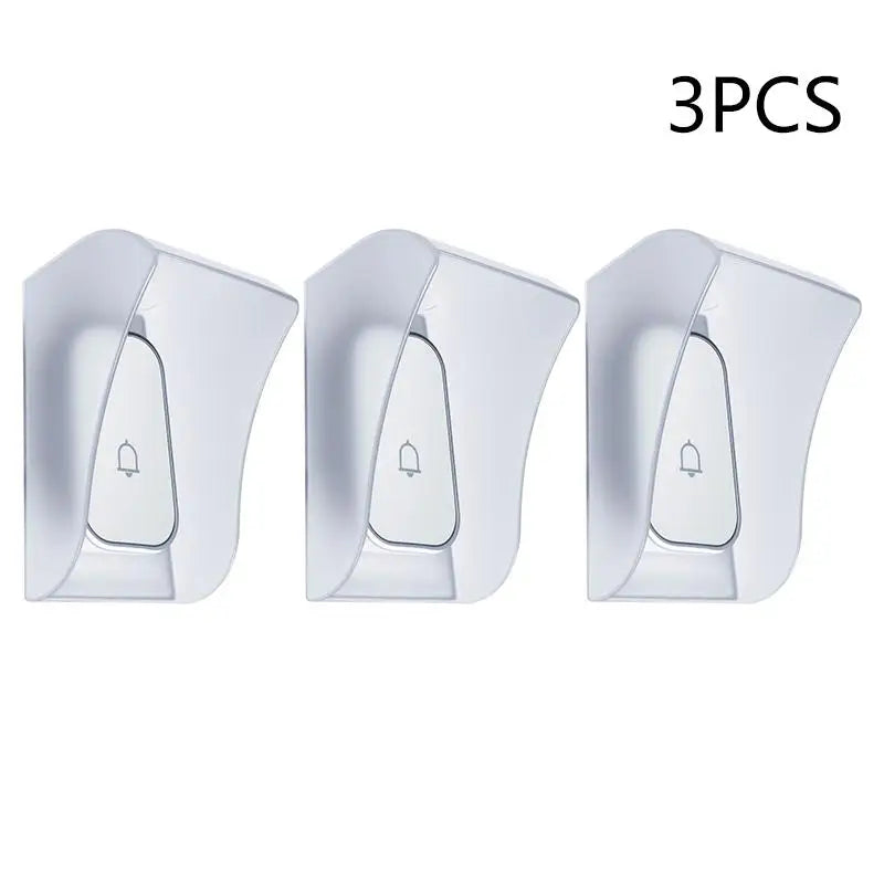 New 1/2/3PCS Waterproof Guard Cover Rainproof Case Plastic Rain Protector Outdoor Wireless Doorbell Cover