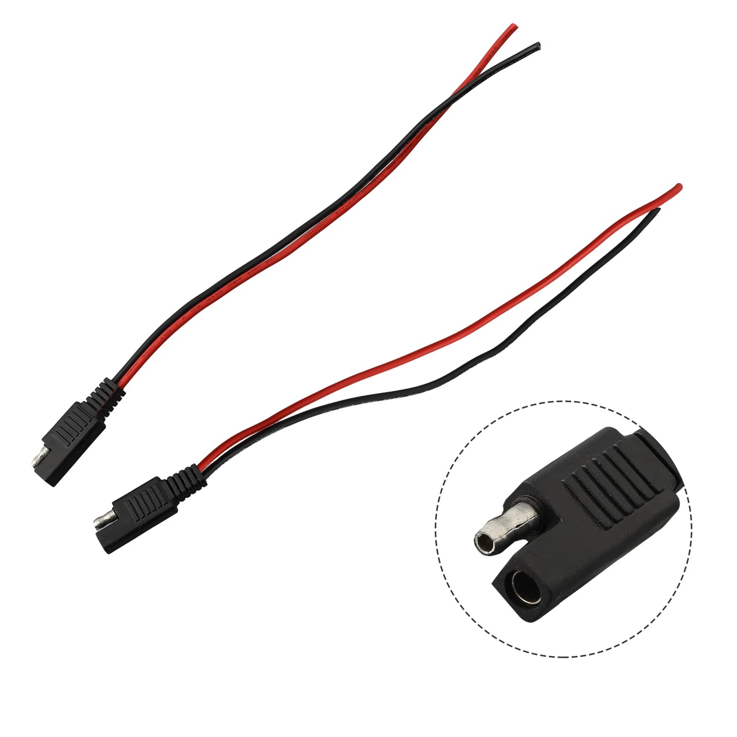 New SAE Single-ended Cable Power Cable Package Includes Panel Power Tractors Automobiles Battery Connector Solar