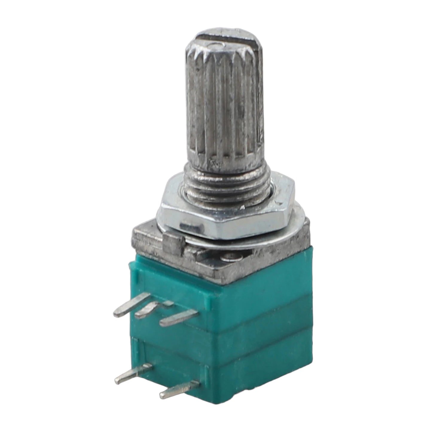 Audio Equipment 60*60*60 Mm Sealing Potentiometer Knurled Shaft Potentiometer Control Device Plastic Shell Single Linear Use