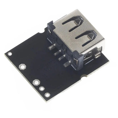 Type-C USB 5V 2A Boost Converter Step-Up Power Module with Lithium Battery Charging and Protection, LED Display