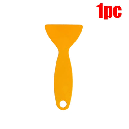 Yellow Scraper Car Film Application Tools Universal Auto Film Wrap Tint Tinted Sticker Scraper Hard Sticker Smooth Squeegee Kit