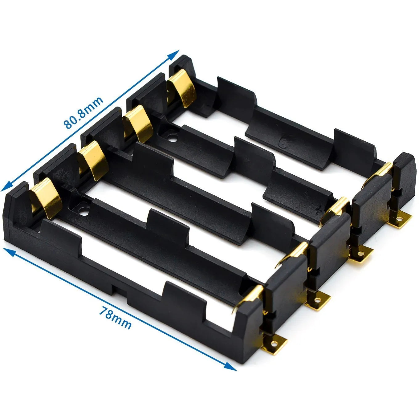 18650 Battery Pack SMT Cell Holder for 1 to 4 Cells SMD