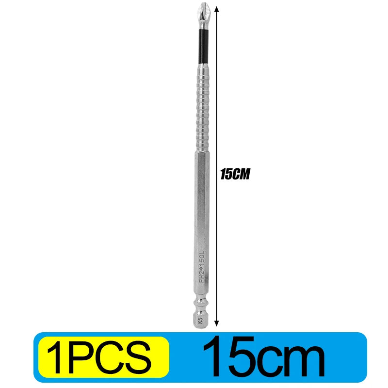 10x Magnetic Screwdriver Bit Set High Hardness Drill Bits