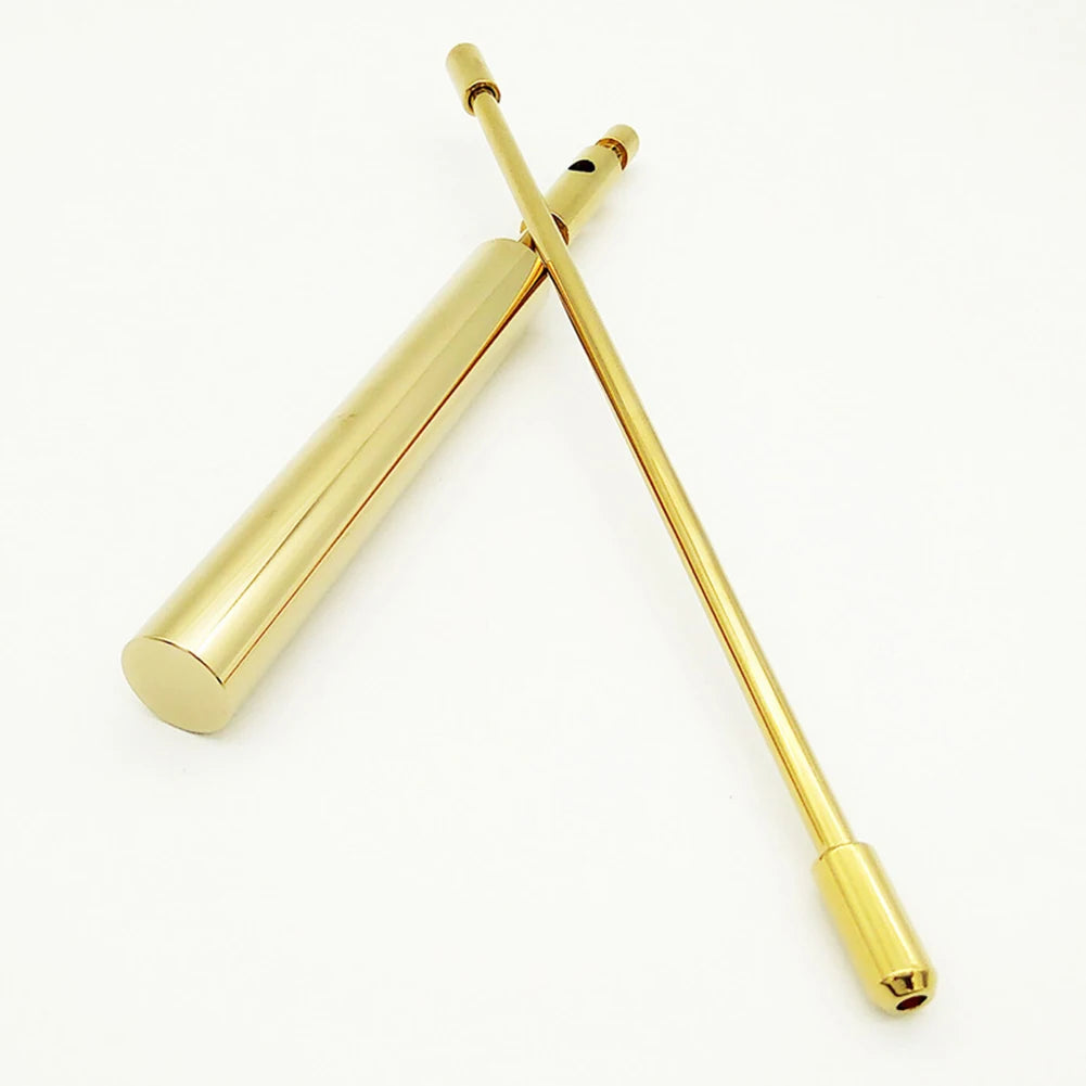 1pcs Pure Copper Probe Treasure Hunting Divination Tool Copper Rod Water Rods Handle Height 17 Cm Hand Length 21cm