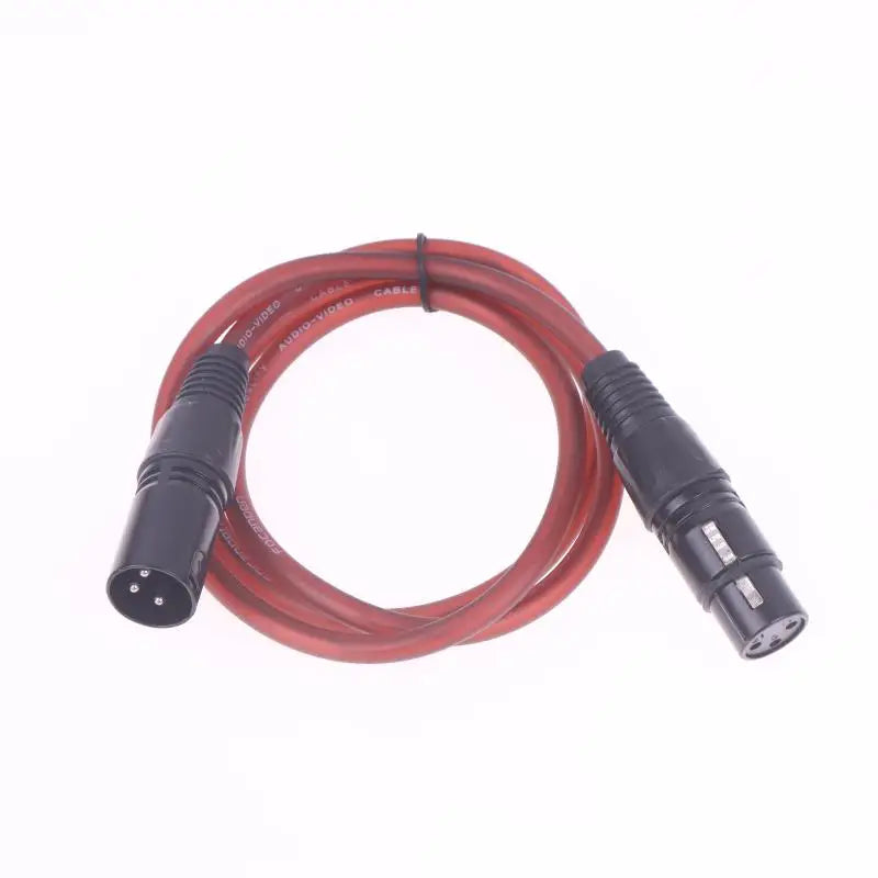 1 pcs 0.5/1/1.5/3/5/10m DMX Cable 3-Pin Signal Connection DJ Stage Lights Parts for LED Par Wash Moving Head Spot Lighting