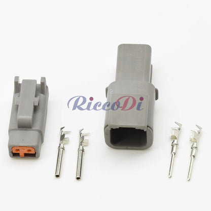 2 Pin Waterproof Sensor Connector DTM06-2S DTM04-2P AMT04-2P DJ70210Y-1 Air Temperature Deutsch