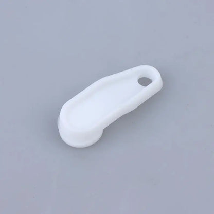 New 50Pcs Multifunction Drapery Hooks Plastic Curtain Track Clips Easy To Use Durable White Curtain Track Hooks Bedroom