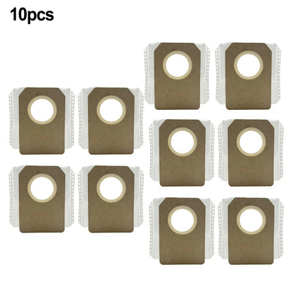 410 Dust Bags for Uwant V100 K100 Robot Vacuum Cleaner Two Layer Filtration System to Minimize Dust Release During Emptying