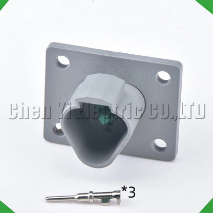 3 Pin Waterproof DT Connector Plug DT06-3S DT04-3P Pigtail